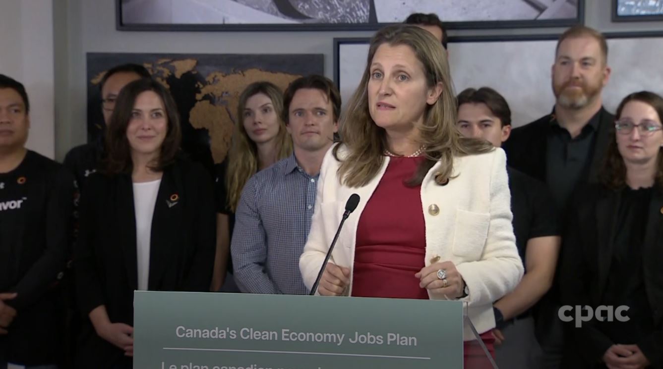 Chrystia Freeland Fonds De Croissance Du Canada Rpc Banque Du