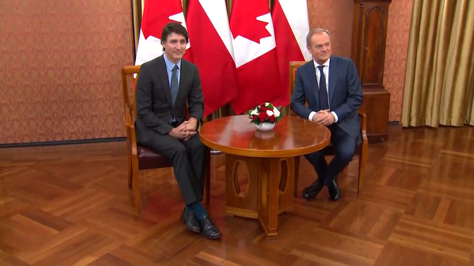 PM Justin Trudeau Meets With Polish PM Donald Tusk February 26 2024