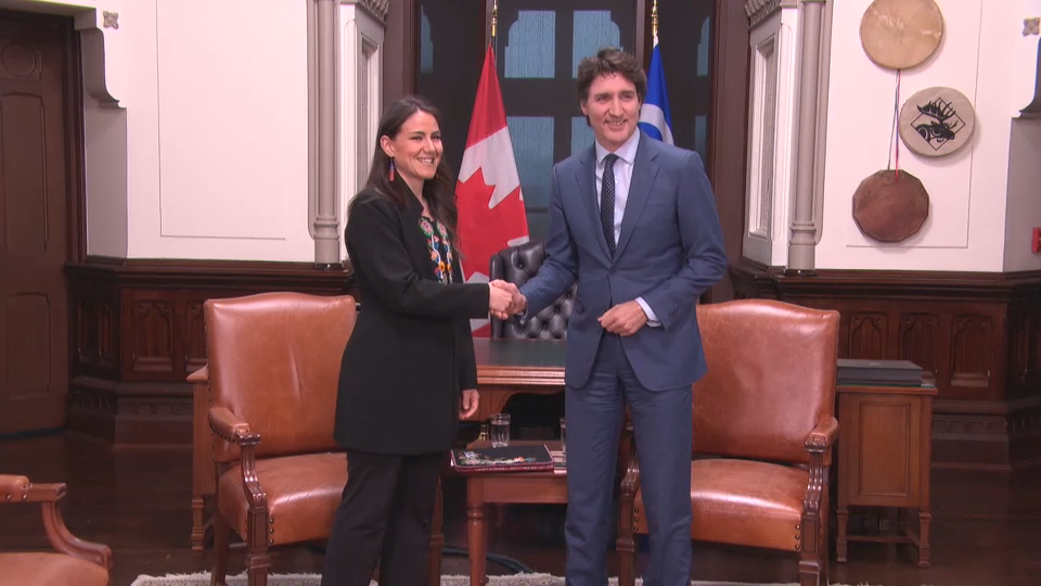 Le PM Trudeau rencontre la prés du Ralliement national des Métis