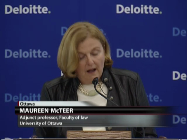 Maureen McTeer | Podium | CPAC.ca
