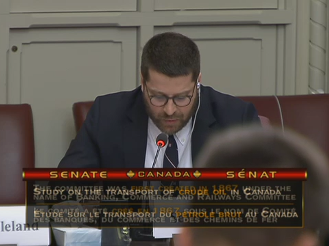In Committee from the Senate of Canada : Transport and Communications - April 12, 2016