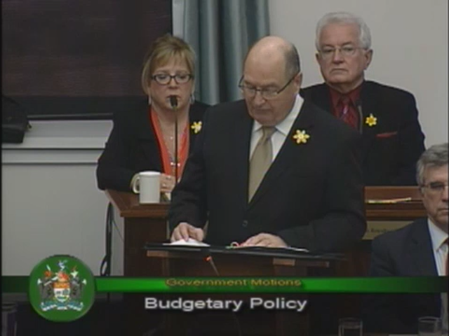 Public Record : P.E.I. Budget Address