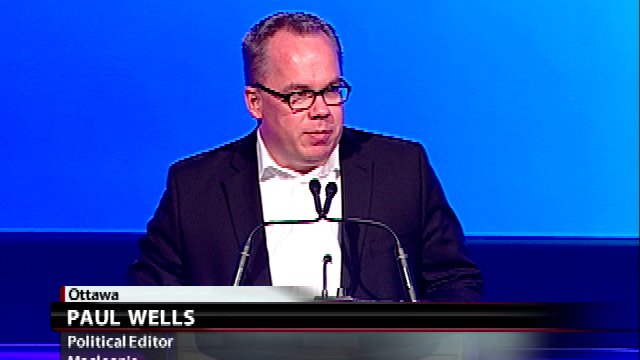 Podium : Paul Wells