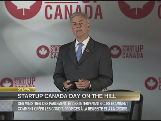Podium : Jonathan Ortmans at Startup Canada