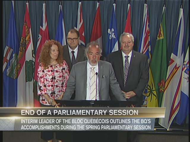 Headline Politics : Bloc Québécois Review of the Parliamentary Sitting