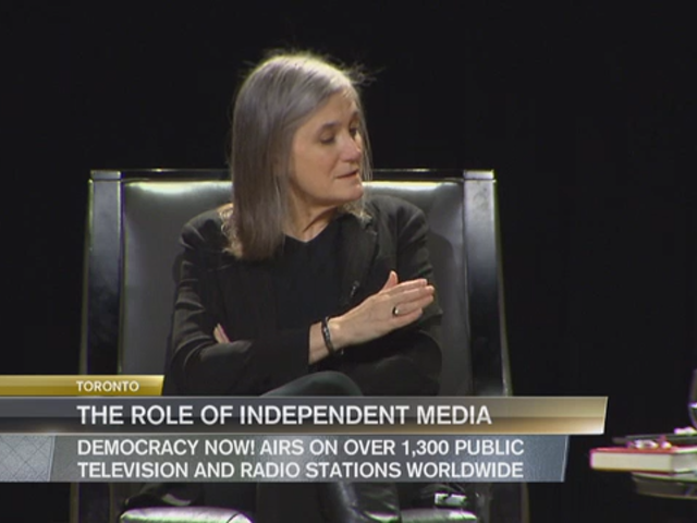 Podium : Amy Goodman in Conversation with David Walmsley