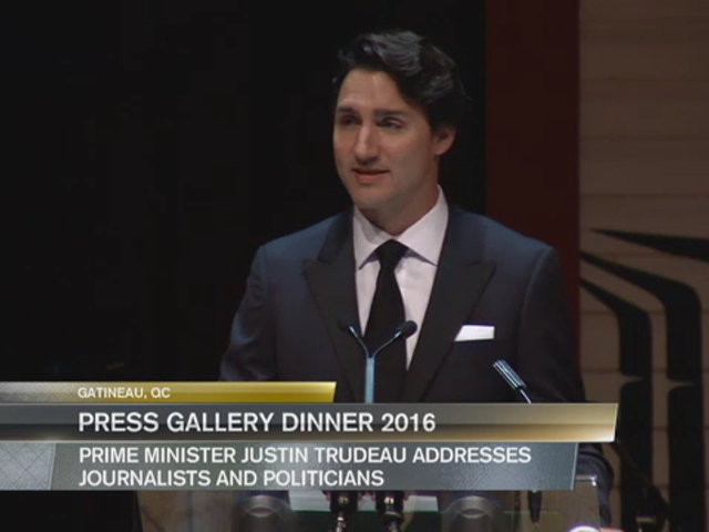 Public Record : 2016 Parliamentary Press Gallery Dinner