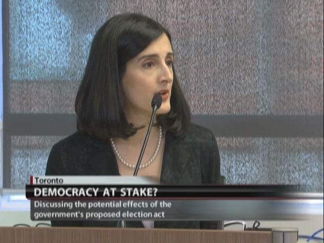 Public Record : Debating the Fair Elections Act