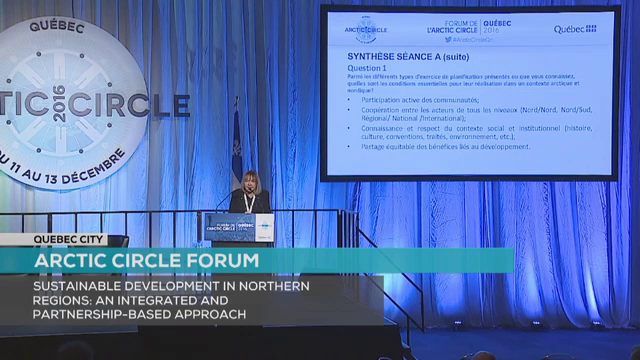 Public Record : Arctic Circle Forum Summary, December 13, 2016