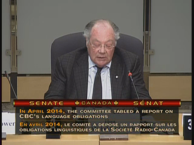 In Committee from the Senate of Canada : Official Languages - February 2, 2015