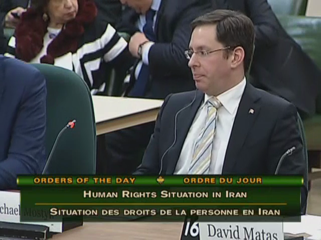 In Committee from the House of Commons : Subcommittee on International Human Rights - February 26, 2015