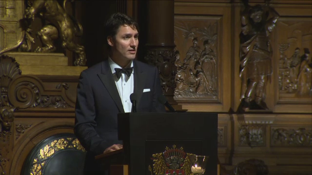 Headline Politics : Trudeau in Germany – St. Matthew’s Day Banquet