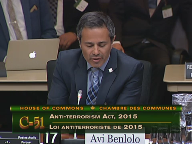 In Committee from the House of Commons : Public Safety and National Security - March 24, 2015 - Part 2