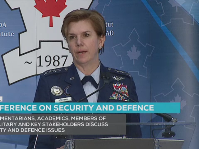 Podium : General Lori Robinson - February 16, 2017