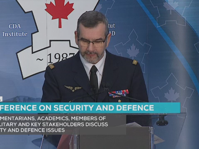 Podium : Brigadier General Philippe Montocchio - February 17, 2017