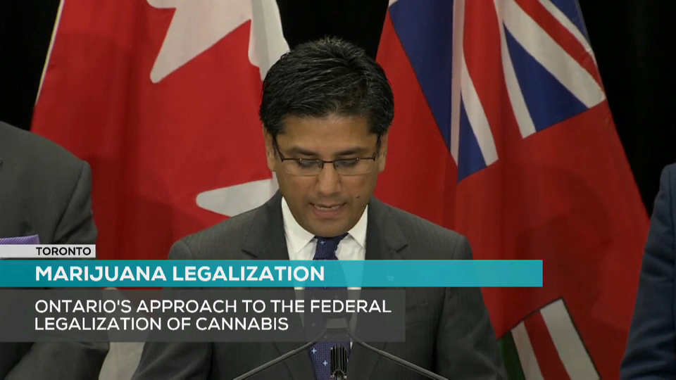 Headline Politics : Ontario Announces Marijuana Plan