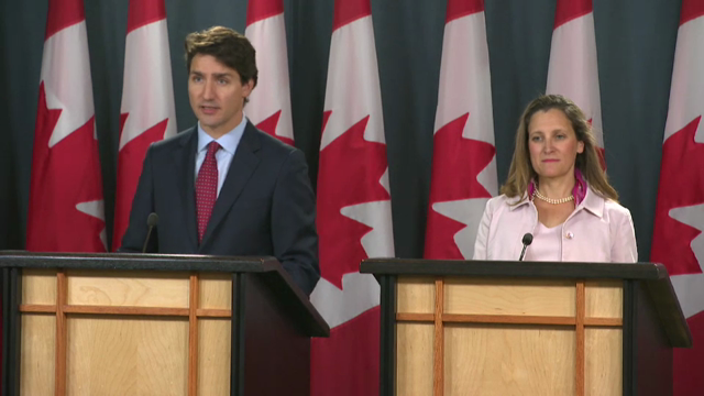 Headline Politics : Canada Announces Retaliatory Measures Against U.S. Metal Tariffs