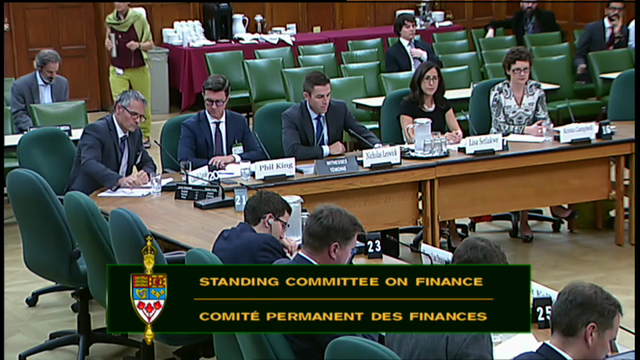 In Committee from the House of Commons : Finance - September 19, 2017