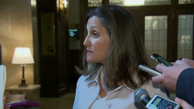 CPAC Special : Chrystia Freeland on Trump–Trudeau Tariff Dispute