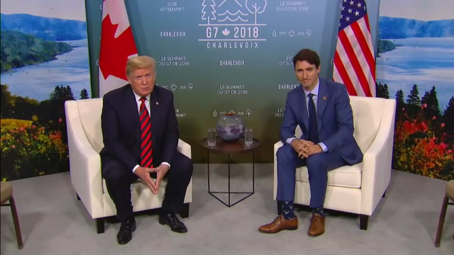 CPAC Special : Justin Trudeau and Donald Trump Meet at G7 Summit