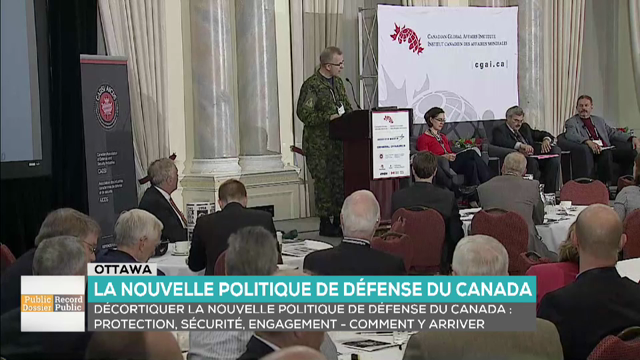 Public Record : CGAI 2017 Conference – The Evolution in North American Defence Policy
