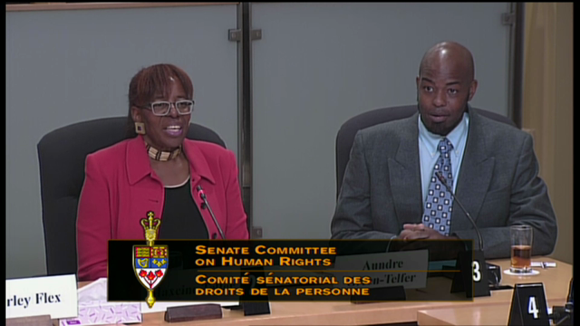 In Committee from the Senate of Canada : Human Rights - October 18, 2017