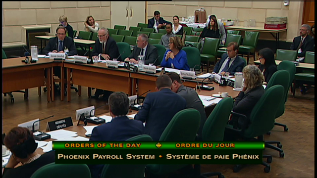 In Committee from the House of Commons : Gov’t Officials Respond to AG’s Condemning Audit of Phoenix Pay System