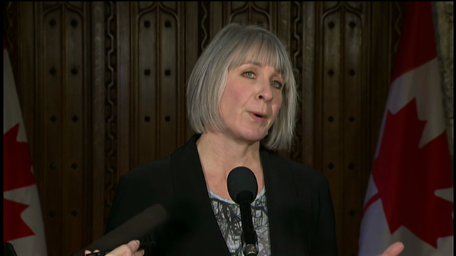 Patty Hadju Speaks with Reporters as MPs Debate Canada Post Bill | Headline Politics | CPAC.ca