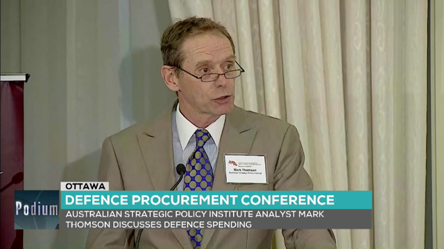 Podium : Mark Thomson – Examining What Australia and Canada Spend on Defence