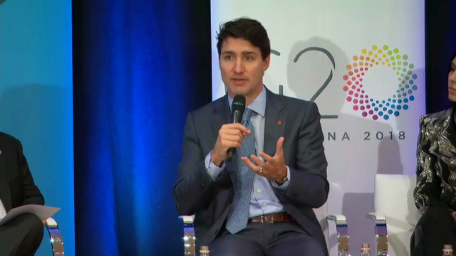 Headline Politics : PM Trudeau Speaks in Buenos Aires About Women’s Economic Empowerment