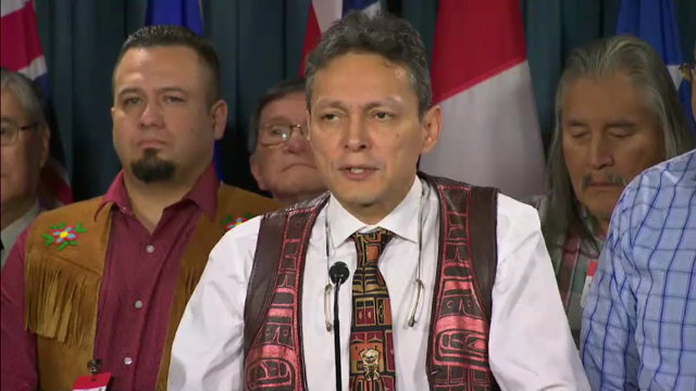 Headline Politics : First Nations Leaders on Opposition to Oil Tanker Ban