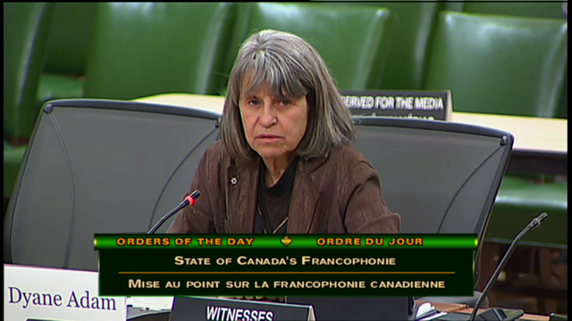 In Committee from the House of Commons : Save Ontario's Francophone University: Ex-Official Languages Watchdog