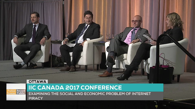 Public Record : IIC Canada Annual Conference  – Challenges in Combatting Internet Piracy