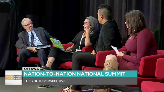 Public Record : Nation-to-Nation National Summit – The Youth Perspective