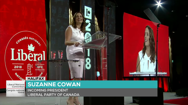 CPAC Special : 2018 Liberal Convention – Remarks by Incoming President Suzanne Cowan