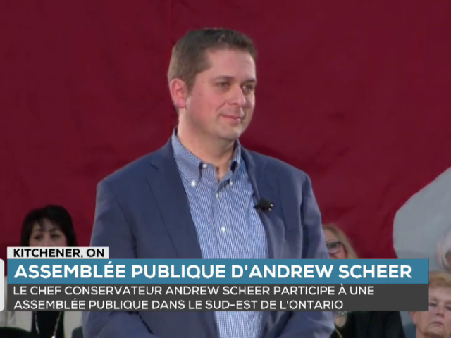 Headline Politics : Andrew Scheer Holds Town Hall in Kitchener, Ont.