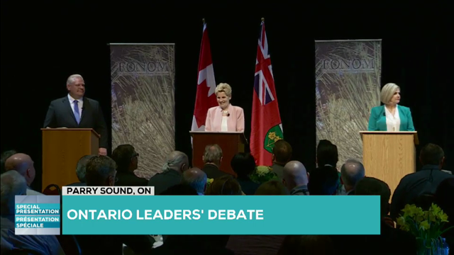 CPAC Special : Ontario Party Leaders in Parry Sound to Debate Northern Ontario Issues