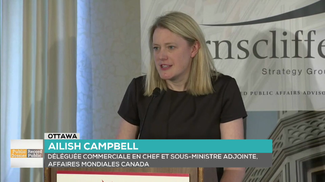 Podium : Ailish Campbell parle de la promotion du Canada à l’étranger