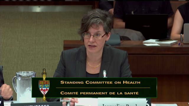 In Committee from the House of Commons : Health - September 11, 2017 - Part 1