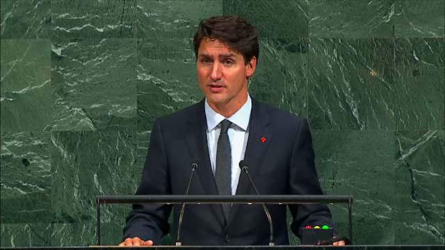 À la une : Justin Trudeau devant l’Assemblée générale de l’ONU