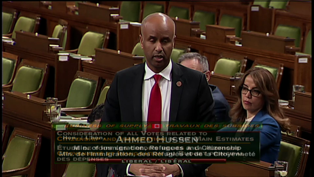 House of Commons Proceedings : Ahmed Hussen Faces Questions in Committee of the Whole – May 24, 2018