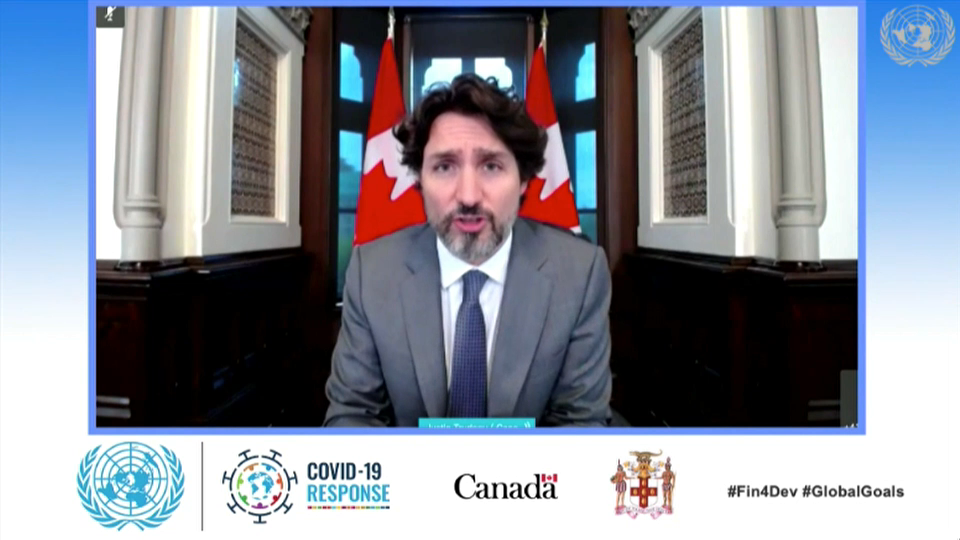 COVID-19: Canada Responds : PM Trudeau Takes Part in Joint News Conference Following UN Event on Development