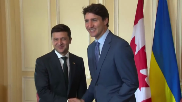 Headline Politics : PM Trudeau Meets with Ukrainian President in Toronto