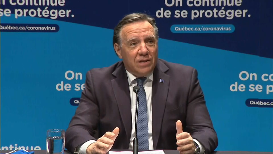 Quebec Premier Announces Extension of COVID-19 Restrictions in Red Zones | COVID-19: Canada Responds | CPAC.ca