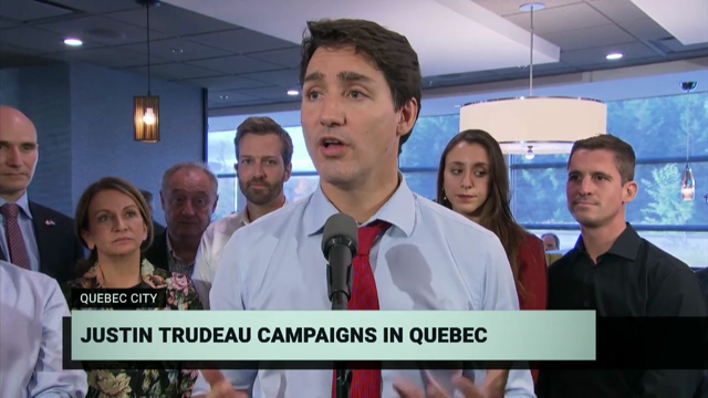 La Tournée des chefs : J. Trudeau, l’avortement, la double citoyenneté d’Andrew Scheer – 4 oct. 2019