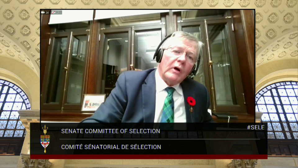 In Committee from the Senate of Canada : Senators Meet to Discuss Virtual Meetings