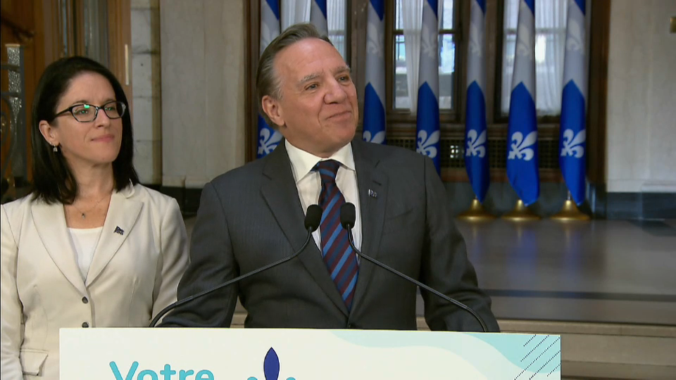 Vote 2019 Special : Quebec Premier François Legault Comments on Federal Election Results