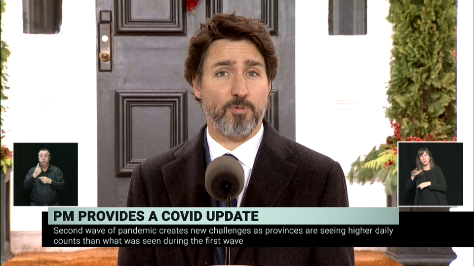 COVID-19 : La réponse du Canada : Le PM Justin Trudeau fait le point sur la réponse fédérale à la COVID-19