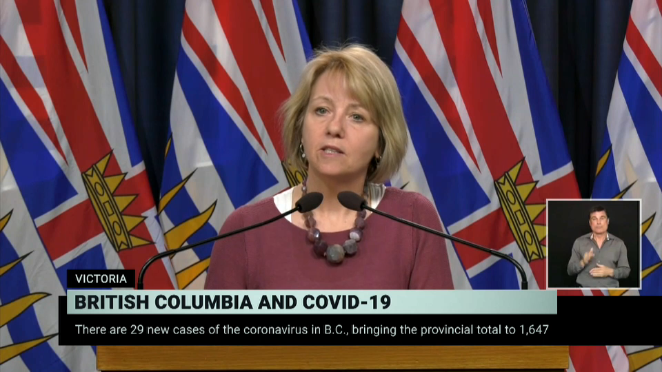 COVID-19: Canada Responds : B.C. Update on COVID-19 – April 18, 2020