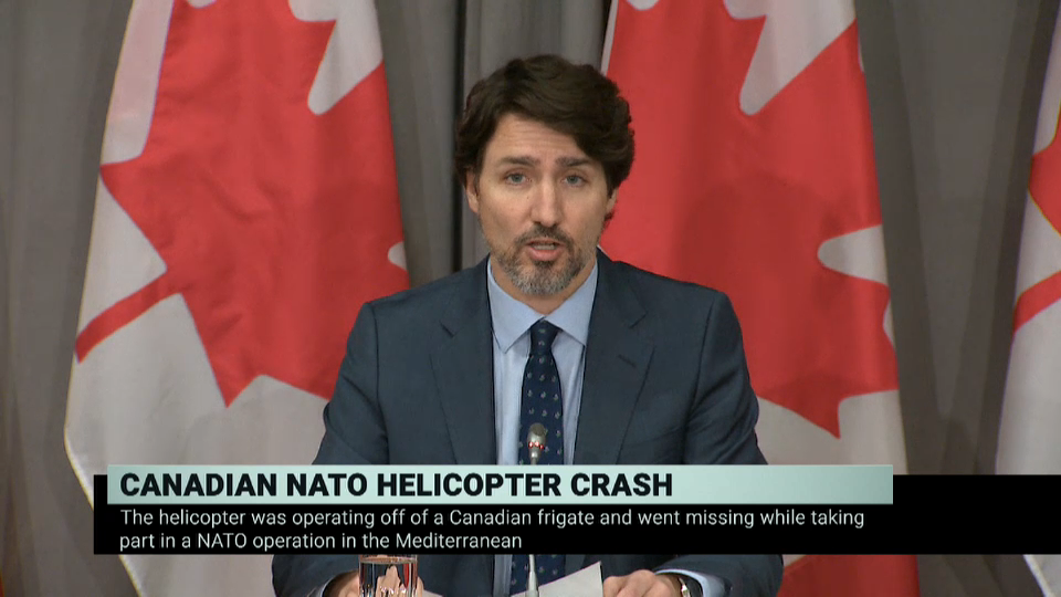 Headline Politics : PM Trudeau and Defence Officials Provide Update on CAF Helicopter Accident